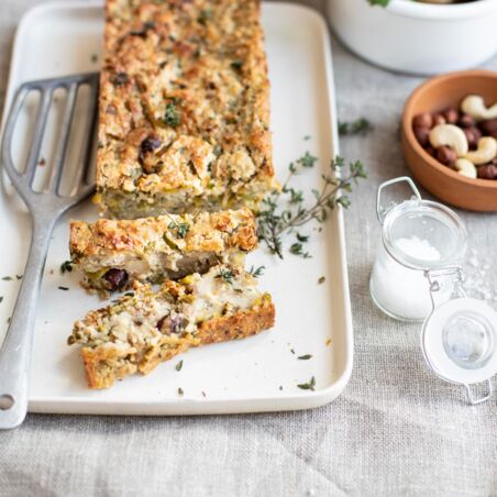 Veganer Cashew-Nussbraten Veganer Cashew-Nussbraten