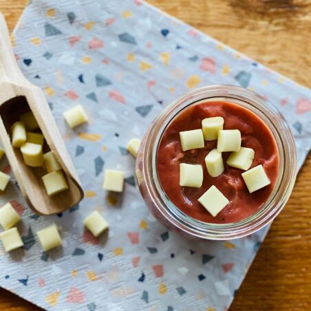 Erdbeer-Rhabarber-Curd Erdbeer-Rhabarber-Curd