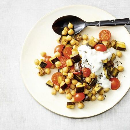 Auberginen-KurkumaSalat Auberginen-KurkumaSalat