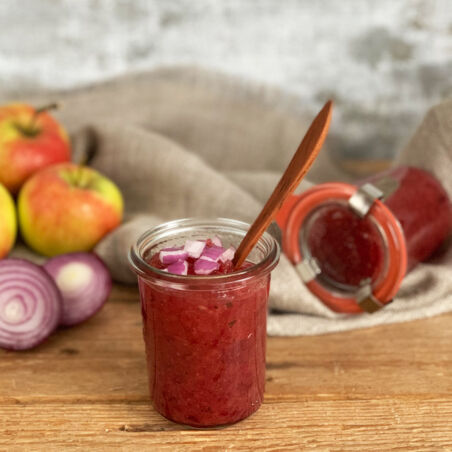 Apfel-Zwiebel-Chutney Apfel-Zwiebel-Chutney