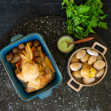 Kaninchenkeulen-papas-arrugadas-mojo-verde Kaninchenkeulen-papas-arrugadas-mojo-verde