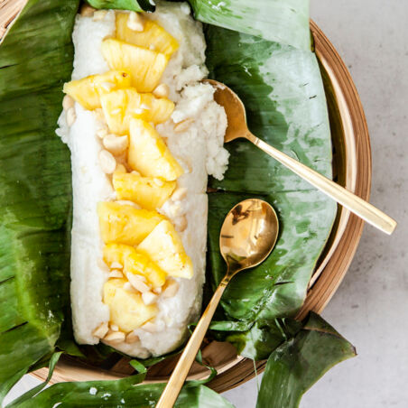 Kokosmlichreis vom Grill Kokosmlichreis vom Grill