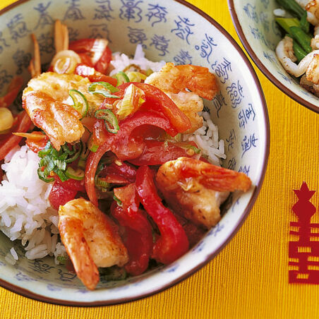 Garnelen in Tomatensauce Garnelen in Tomatensauce