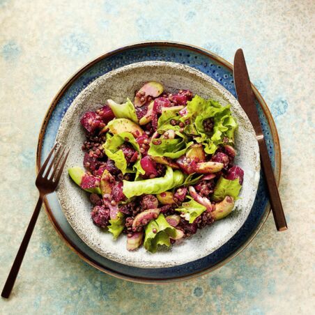 Endivien-Linsen-Salat Endivien-Linsen-Salat