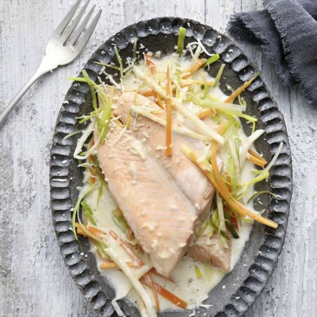 Fisch im Wurzelsud Fisch im Wurzelsud