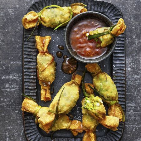 Knusprige Fischbonbons