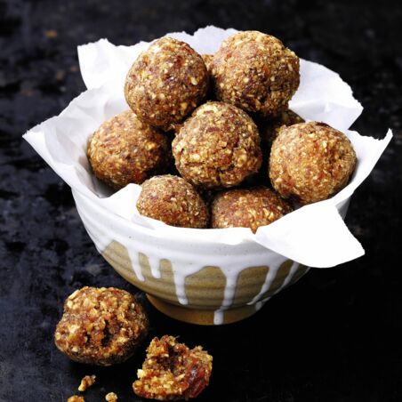 Kaffee-Haselnuss-
Energy-Balls Kaffee-Haselnuss-
Energy-Balls