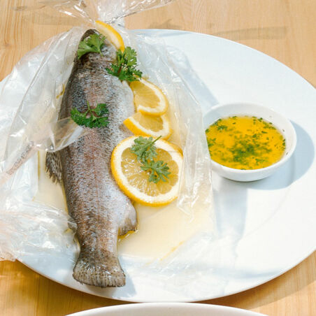 Forelle "blau" Forelle "blau"