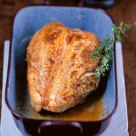 Gefüllte Hähnchenbrust mit Olivenreis Gefüllte Hähnchenbrust mit Olivenreis