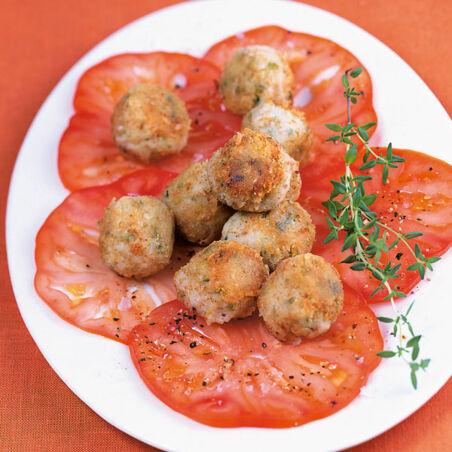 Bohnenbällchen auf orientalische Art Bohnenbällchen auf orientalische Art