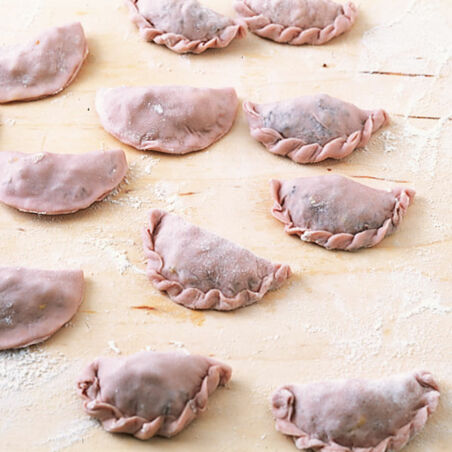 Gefüllte Teigtäschchen Gefüllte Teigtäschchen