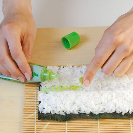 Hoso-Maki mit Spinat Hoso-Maki mit Spinat