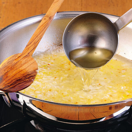 Limetten-Risotto mit Chili-Garnelen Limetten-Risotto mit Chili-Garnelen