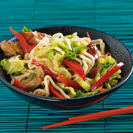 Chinakohl-Nudel-Pfanne Chinakohl-Nudel-Pfanne