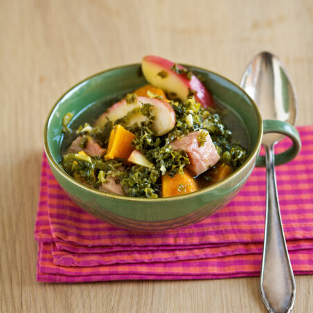 Grünkohl-Kasseler-Eintopf Grünkohl-Kasseler-Eintopf