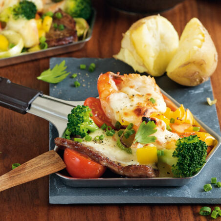 Raclette mit Gemüse Raclette mit Gemüse