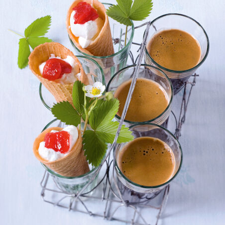 Erdbeer-Espresso-Konfitüre Erdbeer-Espresso-Konfitüre