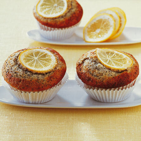 Zitronen-Mohn-Muffins Zitronen-Mohn-Muffins
