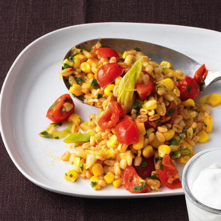 Gebratener Tomaten-Weizen Gebratener Tomaten-Weizen