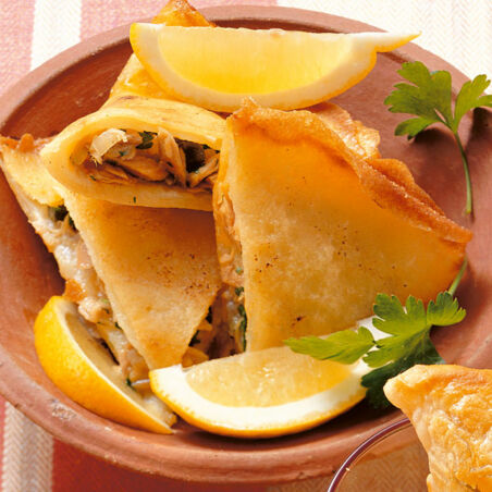 Gefüllte Blätterteigtaschen Gefüllte Blätterteigtaschen