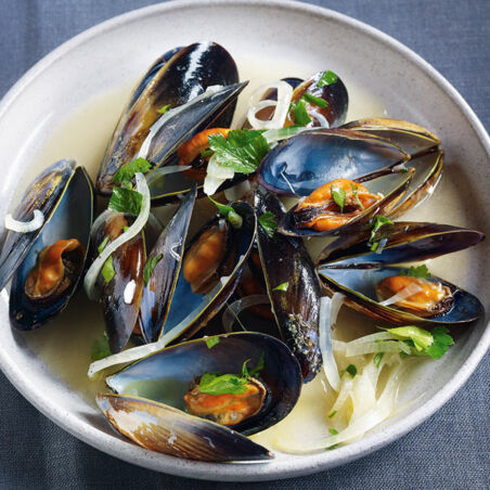 Muscheln in Weinsud Muscheln in Weinsud