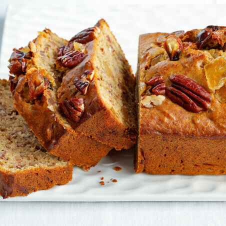Bananenbrot mit Pekannüssen Bananenbrot mit Pekannüssen
