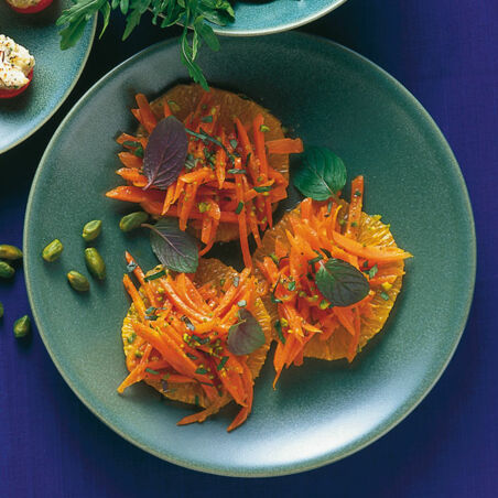 Möhren-Orangen-Salat Möhren-Orangen-Salat