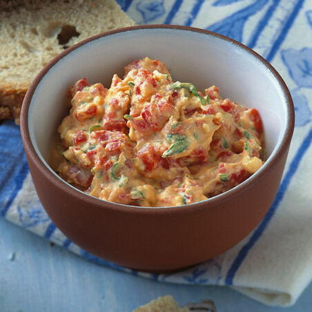 Paprika-Schafkäse-Dip Paprika-Schafkäse-Dip