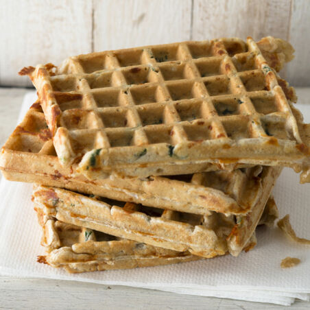 Bärlauchwaffeln Bärlauchwaffeln