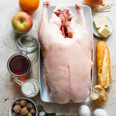 Gefüllter Gänsebraten Gefüllter Gänsebraten