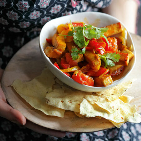 Tofu-Jalfrezi Tofu-Jalfrezi