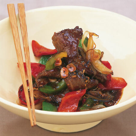 Rindfleisch mit Austernsauce Rindfleisch mit Austernsauce