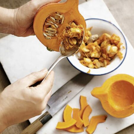 Rinderschmortopf mit Ofenkürbis Rinderschmortopf mit Ofenkürbis