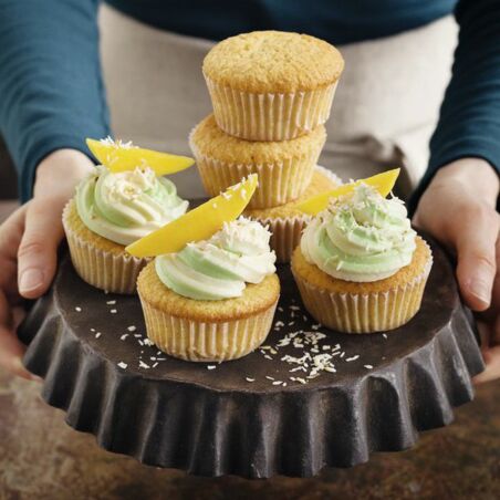Mango-Kokos-Cupcakes