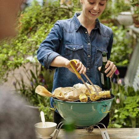 Gegrillte Rote-Bete-Birnen-Päckchen mit Mais Gegrillte Rote-Bete-Birnen-Päckchen mit Mais