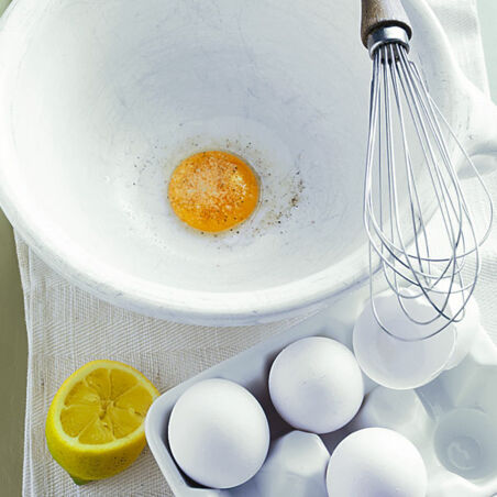 Safran-Blumenkohl-Salat mit Ei Safran-Blumenkohl-Salat mit Ei