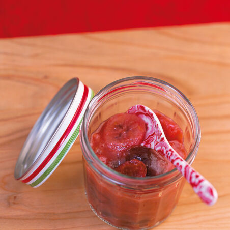 Zwetschgen-Bananen-Marmelade Zwetschgen-Bananen-Marmelade