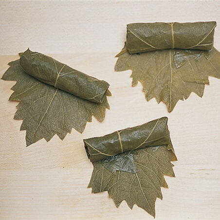 Mit Hackfleisch gefüllte Weinblätter Mit Hackfleisch gefüllte Weinblätter