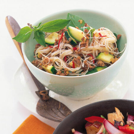 Zucchini-Hack-Salat Zucchini-Hack-Salat