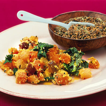 Bengalisches Gemüse aus der Pfanne Bengalisches Gemüse aus der Pfanne