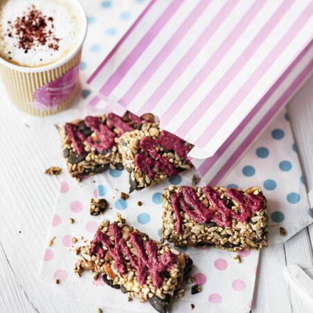 Himbeer-Granola-Bars Himbeer-Granola-Bars