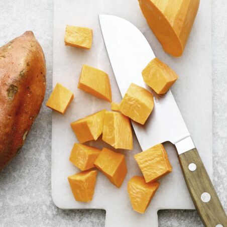 Süßkartoffel-Hefezopf ohne Zucker Süßkartoffel-Hefezopf ohne Zucker