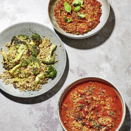 Hafer-Brokkoli-Pfanne Hafer-Brokkoli-Pfanne