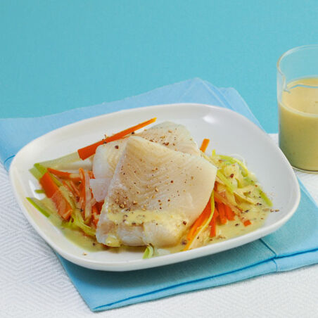 Wurzelgemüse-Fisch in Folie Wurzelgemüse-Fisch in Folie