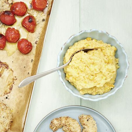 Chicken-Nuggets mit Sonnenpolenta Chicken-Nuggets mit Sonnenpolenta