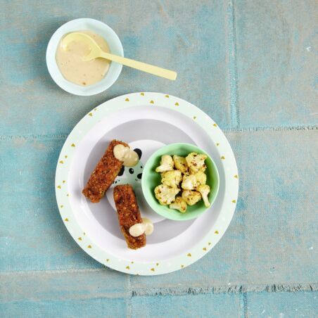 Linsenbratlinge mit Blumenkohl Linsenbratlinge mit Blumenkohl