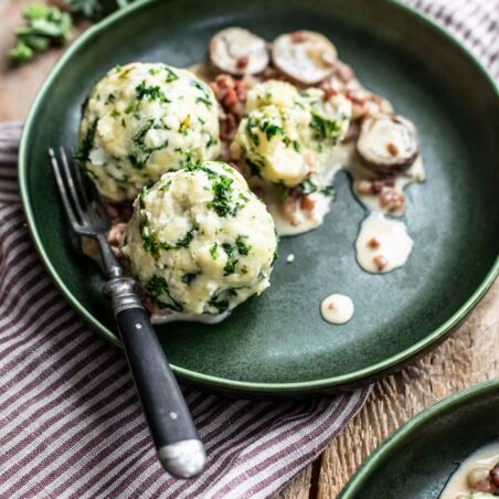 Grünkohlknödel