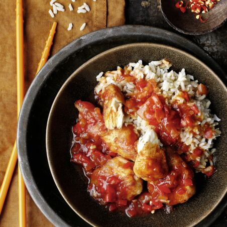 Asia-Hähnchen Asia-Hähnchen