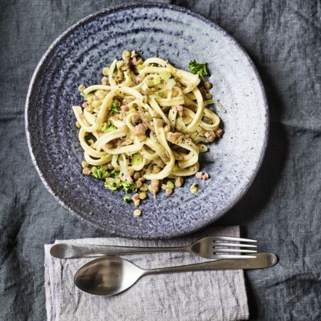 Spätzle-Linsen-Salat Spätzle-Linsen-Salat