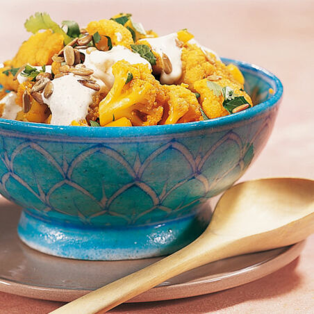 Gelber Blumenkohlsalat Gelber Blumenkohlsalat